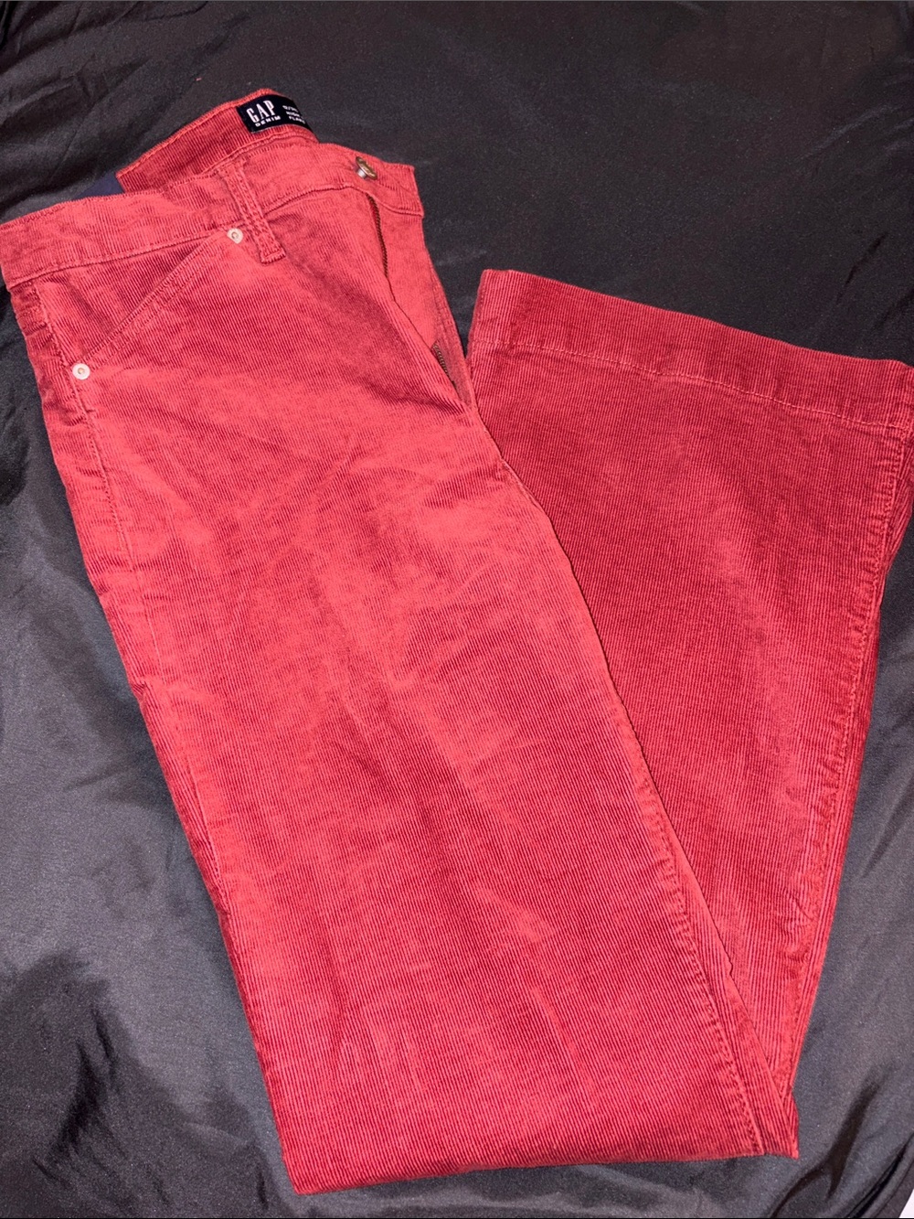 GAP Crimson Corduroy Trousers
